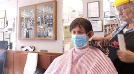 Fun Timelapse Of Lockdown Hair Removal AT Byron Barbers