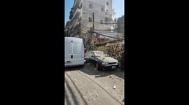 Aftermath of Beirut Blast