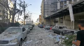 Beirut citizens explore ruins on the morning after blast shook Lebanese capital