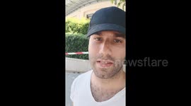 Beirut blast: Bike shop owner returns to scene of where he filmed mushroom cloud and blast wave