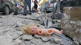 Beirut destruction
