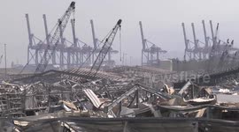 Armed military patrol streets as rescue operations begin in Beirut