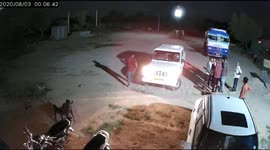Alleged drunk hotel guests attempt to run over workers after dispute in India