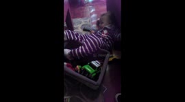 Cute Baby Falling Down