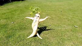 Chinese man transforms vegetables and fruits into vivid animals sculptures