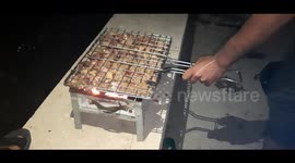 Egyptians Traditional Meat Cooking In Eid El Adha Egypt