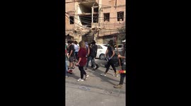 Brooms, shovels and plastic bags