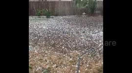 US: Thunderstorm With Large-Sized Hail Batters Colorado Springs, CO 3