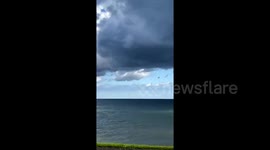 US: Waterspout Spotted In Sheffield Lake, Ohio