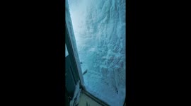 Man Digs Pathway To House After 80 CM of Snow Buried The City