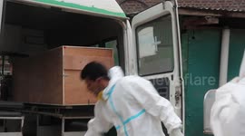 COVID Warrior Ambulance driver who ferries coronavirus patients across town without fear in Northern India.