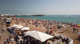 The Hottest Day at Brighton Beach 07/AUG/2020 - Part 2 of 5