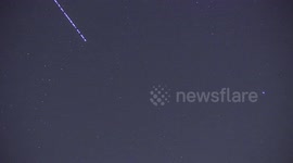 SpaceX Starlink 9L satellite train realtime
