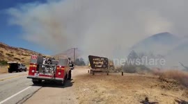 US: ‘Texas Fire’ Breaks Out In Santa Clarita, CA, Evacuation Order Issued 3