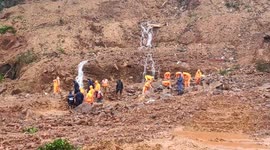 Heavy rains continued to create massive floods and landslides in Kodagu Southern India