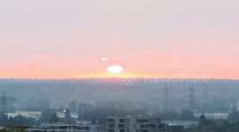 Sunset On The Hottest weekend Of The Year