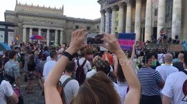 Thousands demand release of LGBT activist in Warsaw