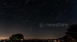 North Wales star trail timelapse