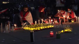 Residents of Toronto hold vigil for victims of Beirut explosion