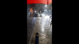 Heavy Rain in Seoul, South Korea 2020 August 10th 11pm