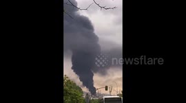Spain: Fire Erupts At Repsol Gas Plant In Puertollano 3