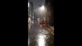 Heavy Rain in Seoul, South Korea 2020 August 10th 11pm_4