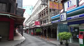 Bangkok's Patpong nightlife district deserted amid Covid-19 shutdown