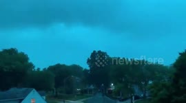 Severe thunderstorm 'derecho' hits Iowa
