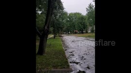 US: Powerful Thunderstorm Brings Severe Damages To Iowa