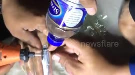 Commitment issues? Firefigher saws off ring from Indonesian man's finger