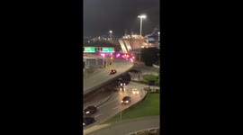 Fire at JFK airport