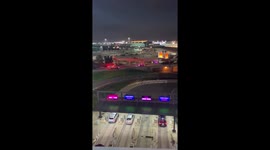 Fire at JFK airport