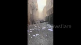 Beirut blast aftermath: a look at the devastated streets immediately following the explosion