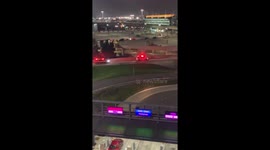 JFK Airport Fire in Power Building