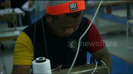 Indonesian prisoners produce coronavirus protective equipment for doctors, nurses