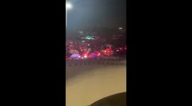 JFK airport building fire