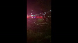 JFK Airport Building Fire Response