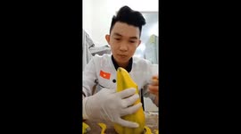 Vietnamese chef transforms pumpkins into realistic chicken sculpture