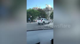 Police arrive at scene of shooting on Pennsylvania Avenue near White House