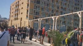 Protesters display nooses In Beirut, Lebanon
