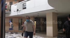 Beirut residents storm bank during protest over explosion