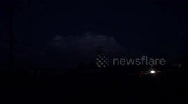 A Lightning Storm Rages Inside A Cloud!