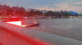 We are events protest London Westminster bridge