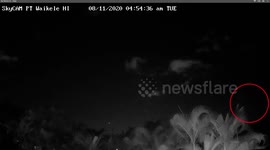 Early Peek At Perseid Meteor Shower Hawaii