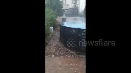 Spain: Violent Hailstorm Pounds Ciudad Real