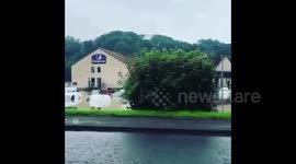 UK: Scotland’s East Coast Wakes Up To Severe Flooding On Wednesday