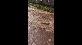 Flash Flood, Stonehaven, Scotland