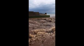 Flash Flood, Stonehaven, Scotland