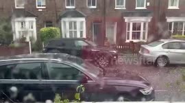 Warning issued as severe weather batters London