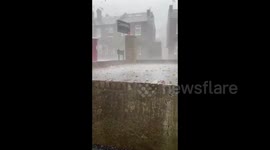 Warning issued as severe weather batters London
